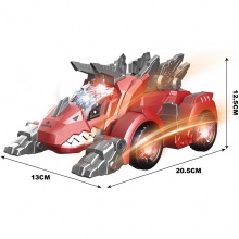 抖音同款电动万向变形摩托车炫彩音乐灯光特技旋转赛车儿童玩具潮