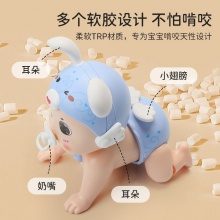 抖音网红婴幼儿电动爬娃早教玩具唱歌0-1-2-3岁宝宝学爬