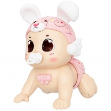 抖音网红婴幼儿电动爬娃早教玩具唱歌0-1-2-3岁宝宝学爬