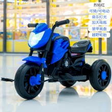 儿童电动摩托车可坐可骑充电三轮车1-5岁男女孩骑行电瓶车玩具车
