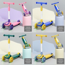 儿童滑板车1-2-3-4-6-8岁可坐可滑三合一男女宝宝滑行车可折叠