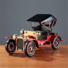 复古怀旧老爷车美式老式汽车模型创意摆件家居玄关客厅酒柜装饰品