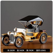 复古怀旧老爷车美式老式汽车模型创意摆件家居玄关客厅酒柜装饰品