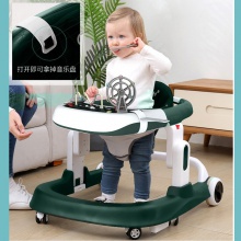 婴儿学步车防o型腿防侧翻可坐可推宝宝儿童U型可调速厂家直供