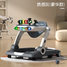 婴儿学步车防o型腿儿童手推学行车防侧翻宝宝助步车