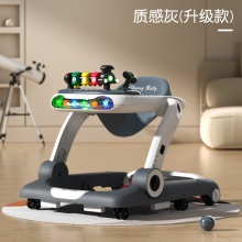 婴儿学步车防o型腿儿童手推学行车防侧翻宝宝助步车