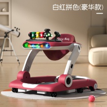 婴儿学步车防o型腿儿童手推学行车防侧翻宝宝助步车