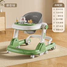 婴儿多功能防侧翻学步车预防O型腿一键折叠手推助步车婴儿学步车