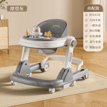 婴儿多功能防侧翻学步车预防O型腿一键折叠手推助步车婴儿学步车