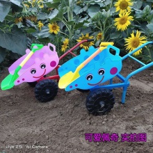 儿童过家家玩具推土车大号沙滩小推车双轮翻斗工程车2-6岁加