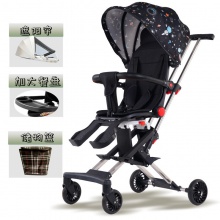 遛娃神器婴儿手推车轻便折叠双向可做可躺儿童高景观溜车