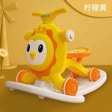 新款四合一婴儿学步车 防O型腿DUO功能儿童助步车防侧翻宝宝摇马