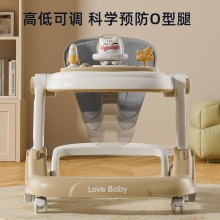 学步车防o型腿婴儿多功能防侧翻手推车宝宝可坐可推学行车起步车