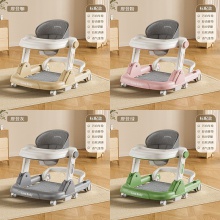 学步车防o型腿婴儿多功能防侧翻手推车宝宝可坐可推学行车起步车