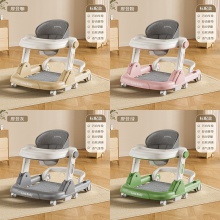 学步车防o型腿婴儿多功能防侧翻手推车宝宝可坐可推学行车起步车