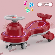 儿童扭扭车男女宝宝扭扭车带音乐灯光玩具溜溜车1-3-6岁摇摆车