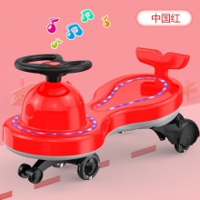 儿童扭扭车男女宝宝扭扭车带音乐灯光玩具溜溜车1-3-6岁摇摆车