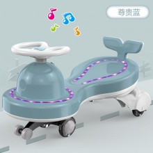 儿童扭扭车男女宝宝扭扭车带音乐灯光玩具溜溜车1-3-6岁摇摆车