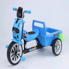 新款儿童塑料音乐三轮车2-5岁儿童三轮车儿童自行车软轮塑料自行车