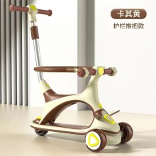 滑板车儿童1-3-6-12岁宝宝男女小孩可坐滑推三合一滑滑踏板溜溜车