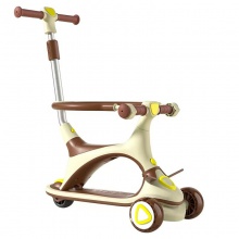 滑板车儿童1-3-6-12岁宝宝男女小孩可坐滑推三合一滑滑踏板溜溜车