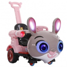 儿童电动车早教遥控瓦力车可坐摇摆0-1-3-8岁男女婴幼童手推汽车