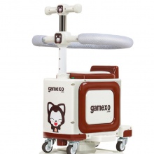 电动车儿童前置座椅带护栏电动模特儿童凳子踏板前置座椅可坐