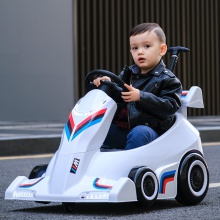 新款宝宝卡丁车可坐人遥控四轮玩具车漂移车电动车儿童电动汽车
