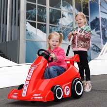 新款宝宝卡丁车可坐人遥控四轮玩具车漂移车电动车儿童电动汽车
