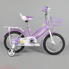 儿童自行车女孩12.14.16.18寸女宝宝公主款脚踏车单公主自行车