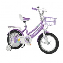 儿童自行车女孩12.14.16.18寸女宝宝公主款脚踏车单公主自行车