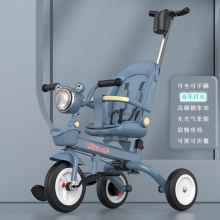 D昩可躺可折叠婴儿童三轮车手推车宝宝脚踏车6个月——6岁音乐自