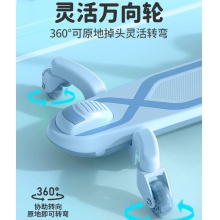 新款儿童滑板车带护栏1-12岁男孩女孩宝宝扭扭车小孩平衡车三合一