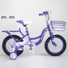 儿童自行车女孩男孩公主款单车连体衣架公路车儿童自行车