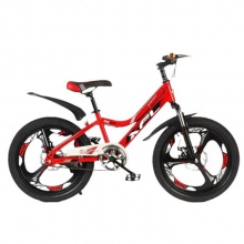 儿童自行车烤漆内贴双碟刹18寸20寸22寸一体轮山地车男女孩单车