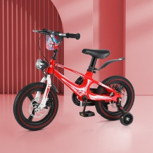 奥特曼3-8岁儿童14/16寸山地轮双碟刹单车儿童铝合金自行车