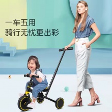 Duo功能儿童三轮车脚踏车 五合一手推儿童平衡车无脚踏滑行滑步车