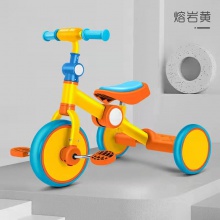 Duo功能儿童三轮车脚踏车 五合一手推儿童平衡车无脚踏滑行滑步车