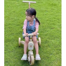 新款迷你自行车儿童小推自行车PP材料静音车轮CE平衡自行车