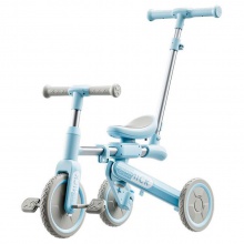 儿童四合一三轮车 推把三轮车 儿童三轮自行车