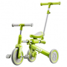 儿童四合一三轮车 推把三轮车 儿童三轮自行车