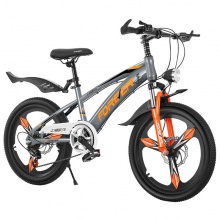 新款山地儿童自行车可变速带减震前后双碟刹6-14中大童学生车