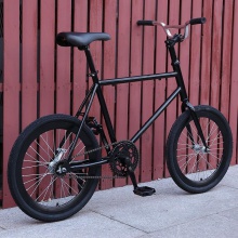 公路赛自行车D配爆改轻便20寸死飞翘头特技单车男女公路车可改装