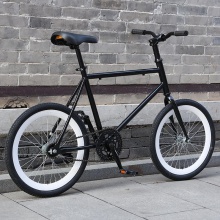 公路赛自行车D配爆改轻便20寸死飞翘头特技单车男女公路车可改装