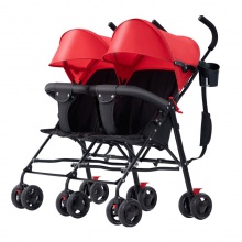 双胞胎婴儿推车超轻便双人折叠伞车二胎婴儿车大小宝龙凤胎手推车