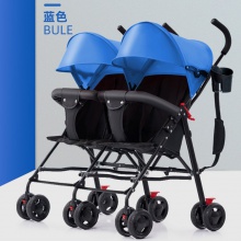 双胞胎婴儿推车超轻便双人折叠伞车二胎婴儿车大小宝龙凤胎手推车