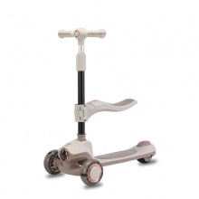 好质量儿童踏板车3轮年龄6-8安全3轮耐用脚踢儿童踏板车女孩