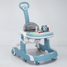 多种功能防翻车可折叠儿童婴儿手推车助行器/平衡运动助行器便携式婴儿骑在车上
