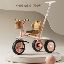 儿童脚踏溜娃手推三轮车1-2-3-5--6岁大号婴儿小孩宝宝自行车