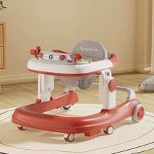 婴儿学步车防O型腿防侧翻多种功能宝宝成长学走路车儿童玩具助步车